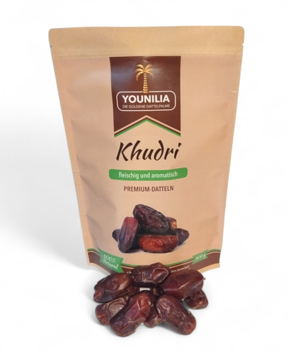 Khudri Datteln in 800 g Verpackung – frische und gesunde Datteln