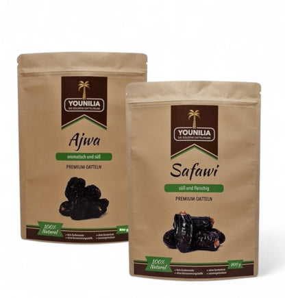 Medina Dates Duo -  2 x 800 g Premium-Kombipaket