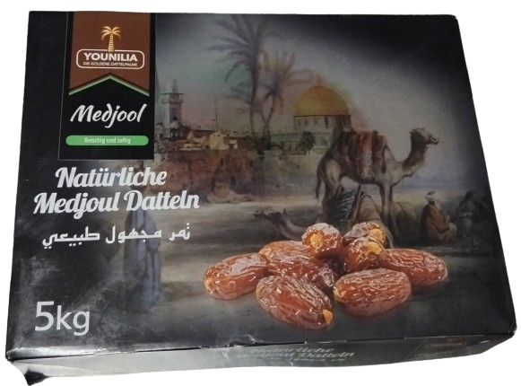 Medjool Datteln in 5 kg Packung - große und leckere Datteln