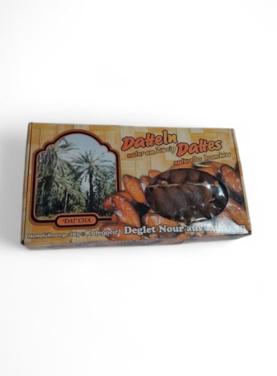 Deglet Nour Datteln, 1 kg Packung – weiche & saftige Datteln