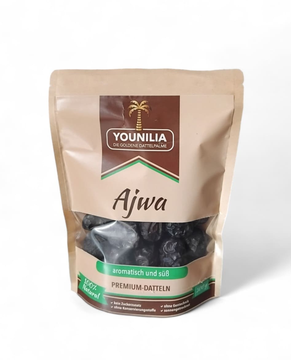 Gesunde Ajwa Datteln, 300 g Packung – die Prophetendatteln