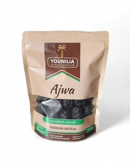 Gesunde Ajwa Datteln, 300 g Packung – die Prophetendatteln