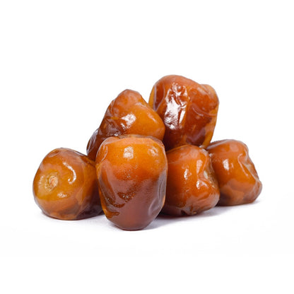 Sukkari Soft Premium-Datteln mit süßem und karamelligem Geschmack, frisch und saftig.